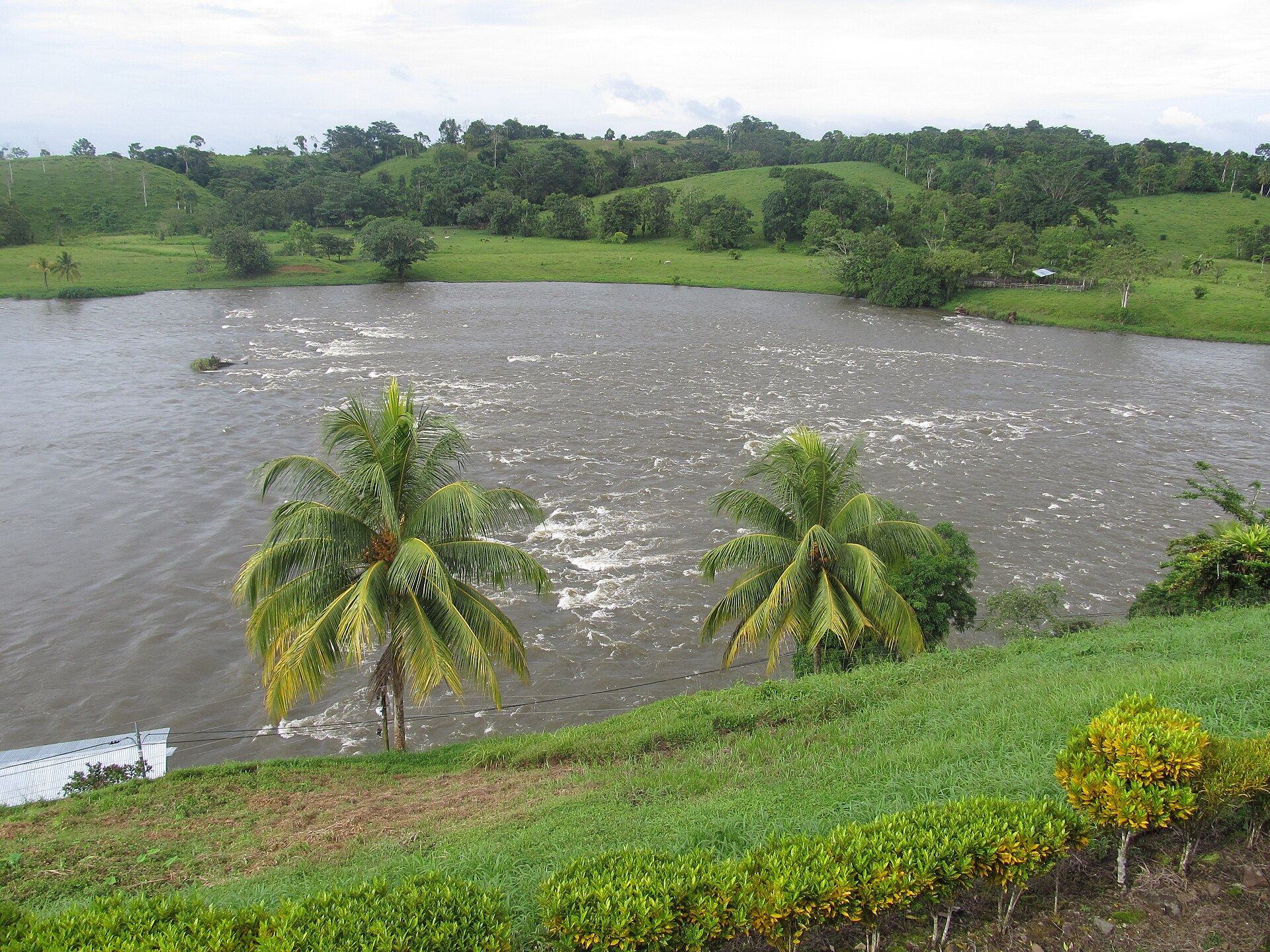 Forest and river landscape in Nicaragua